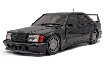 SOL1801012 - MERCEDES-BENZ 190 Evo II 1990 Noir - Solido Works
