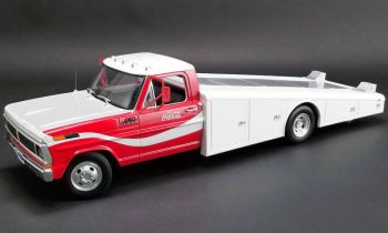 ACME1801401 - FORD F-350 Porte voiture 1970 COCA COLA