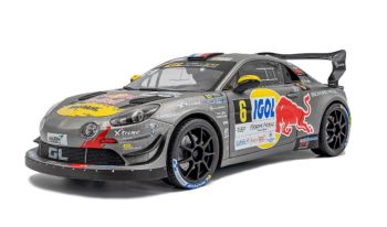 SOL1801630 - ALPINE A110 RGT+ gris #6 Rallye du Mont Blanc 2024 S.LOEB / L.GODEY