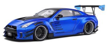 SOL1805801 - NISSAN GT-R (R35) W/ Liberty Walk Body Kit 2.0 Bleu métallique 2020