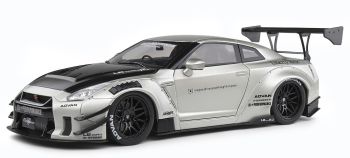 SOL1805802 - NISSAN GT-R (R35) W/ Liberty Walk Body Kit 2.0 Gris 2020