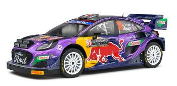 SOL1809502 - FORD Puma Rally1 Hybrid violet #19 Rallye de Monte Carlo  S.LOEB / I.GALMICHE