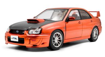 SOL1812304 - SUBARU Impreza WRX STI 2003 Orange métallique