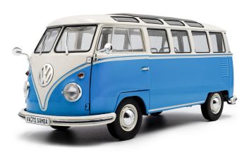 SOL1813401 - VOLKSWAGEN Type 1 Samba 1962 bleu et blanc
