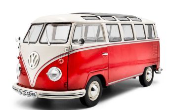 SOL1813402 - VOLKSWAGEN Type 1 Samba 1962 rouge et blanc