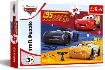 TRF18274 - Puzzle 30 Pièces DISNEY – CARS avant la course