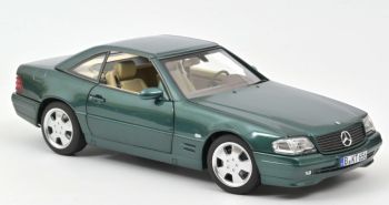 NOREV183753 - MERCEDES SL 500 1999 Verte métallique