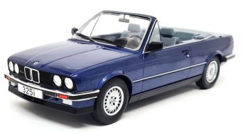 MOD18381 - BMW  325i E30 Cabriolet 1985 Bleu métallique