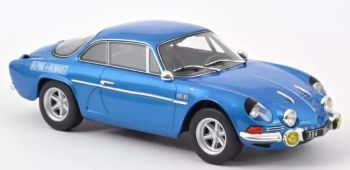 NOREV185307 - ALPINE A110 1600S 1972 Bleu avec déco latérale