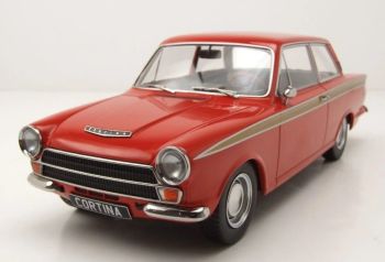 MOD18532 - FORD Lotus Cortina Mk.1 1966 Rouge et Doré