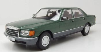 MOD18549 - MERCEDES-BENZ Klasse-S W126 1979 Vert foncé métallique