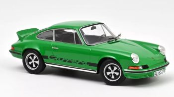 NOREV187680 - PORSCHE 911 RS 1973 Vert avec Déco noire