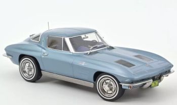 NOREV189050 - CHEVROLET Corvette Sting Ray 1963 Bleu clair métallique