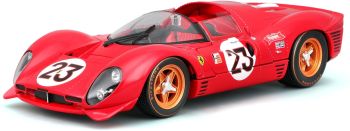 BUR26310 - FERRARI Racing 330 P4 Daytona #23 1967 rouge