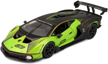 BUR28017 - LAMBORGHINI Essenza SCV12 #93 verte et noire