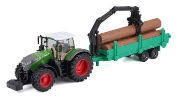 BUR31651 - FENDT 1050 Vario  avec remorque forestière