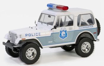 GREEN19140 - JEEP CJ-7 1982 Police de Floride