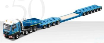 CON70177/04 - MAN TGX XXL 8x4 avec remorque porte engins GOLDHOFER 10 Essieux "FELBERMAYR"