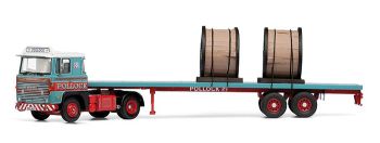 CORCC15309 - SCANIA 111 4x2 avec plateau 2 Essieux "POLLOCK"