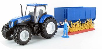 NEW05675A - NEW HOLLAND T7.270 avec Remorque