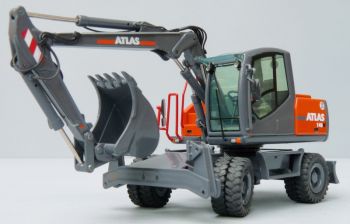 NZG837 - Pelle sur pneus ATLAS 140W