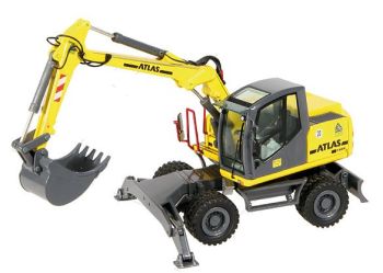 NZG837/03 - Pelle sur pneus ATLAS 140W "BLECK & SOHNE"