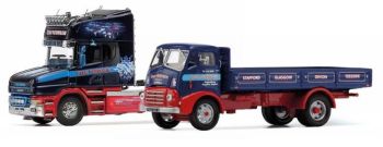 CORCC99204 - SCANIA Torpédo Cab 4x2 Avec Camion Morris plateau "STAN ROBINSON"