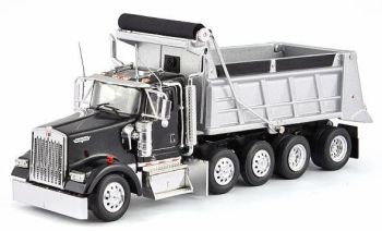 TON110153 - KENWORTH W900 10x4 Benne Noir Ech:1/53