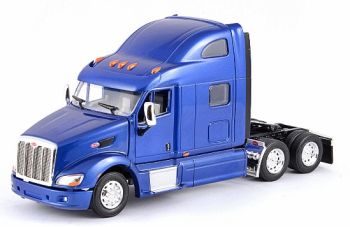 TON11003604 - PETERBILT 587 SC 6x4 bleu Ech:1/53