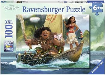 RAV109432 - Puzzle 100 Pièces Vaiana et Mauï