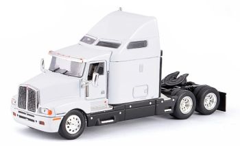 TON13007 - PETERBILT T600 SC 6x4 Blanc Ech:1/53