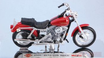 MST11073RO - HARLEY DAVIDSON  FXDL Dyna Low Rider 1997 Rouge