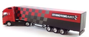 MOT13570 - VOLVO FH 540 4x2 Avec remorque 3 Essieux Rouge Ech:1/87