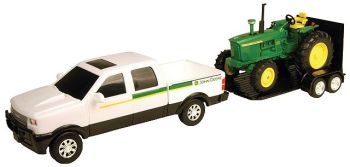 ERT45067 - Pick-up CHEVROLET Avec remorque 2 Essieux et JOHN DEERE 4020