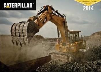 CAL211540 - Calendrier CATERPILLAR 2014