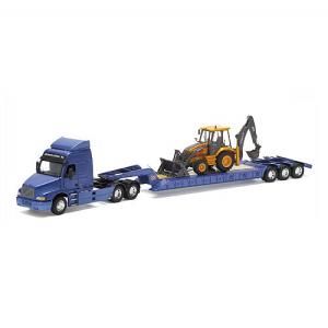 MOT013092 - Camion Porte Engins VOLVO NH12 avec Tractopelle BL71