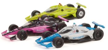 GREEN11523 - SET 3 F1 Indianapolis 2021 5 #06 #10 #22