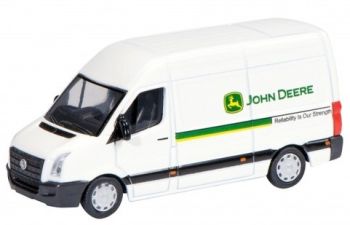 SCH26022 - VOLKSWAGEN Crafter JOHN DEERE "BOITE JOHN DEERE" Ech:1/87