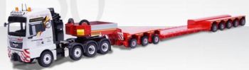 CON70213 - MAN TGX 8x4 Avec remorque 8 Essieux FAYMONVILLE VARIOMAX