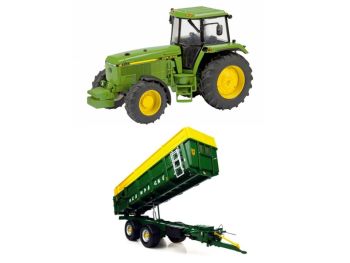 7645-68129 - JOHN DEERE 4955 + LA CAMPAGNE VERTE