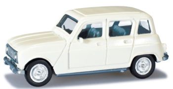 HER20190-02 - RENAULT 4L Blanche Ech:1/87