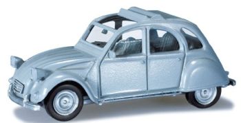 HER20824-002 - CITROEN 2 CV Cabriolet grise Ech:1/87