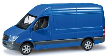 HER91138 - Fourgon MERCEDES Sprinter Bleu Ech:1/87