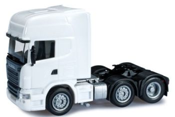 HER156998-005 - SCANIA R 09 6x4 Blanc Ech:1/87