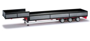 HER076531-002 - Remorque 3 Essieux JUMBO Noir Ech:1/87