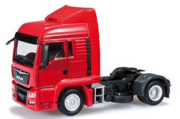 HER302388 - MAN TGS LX Euro 6 4x2 Rouge Ech:1/87