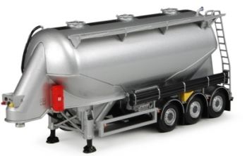 TEK62840 - Remorque 3 Essieux Silo Pulvé  "FELDBINDER" Grise