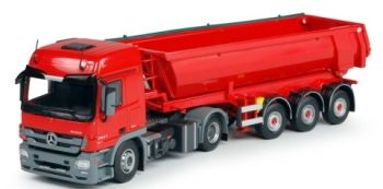 TEK65570 - MERCEDES Actros L08 4x2 Avec benne 3 Essieux "MEILLER"