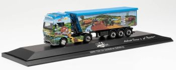 HER122153 - MAN TGX GX 4x2 avec benne bâchée AGROSPRINTER