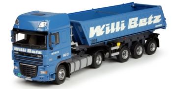TEK65392 - DAF XF105 SSC 4x2 Avec benne 3 Essieux  "WILLI BETZ"